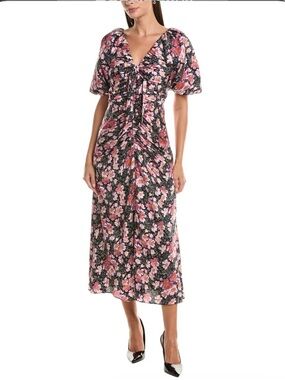 Cinq Á Sept Brenton Cosmo Dress- black/mauve
